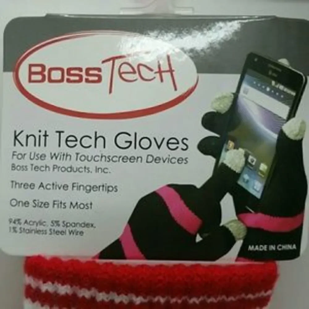 Women's Boss Tech gloves w/ conductive tips 6160